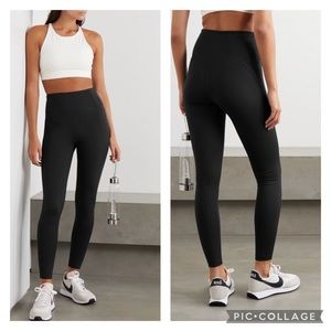 Girlfriend Collective Hi Rise Compressive Leggings Full Length Black Size XS